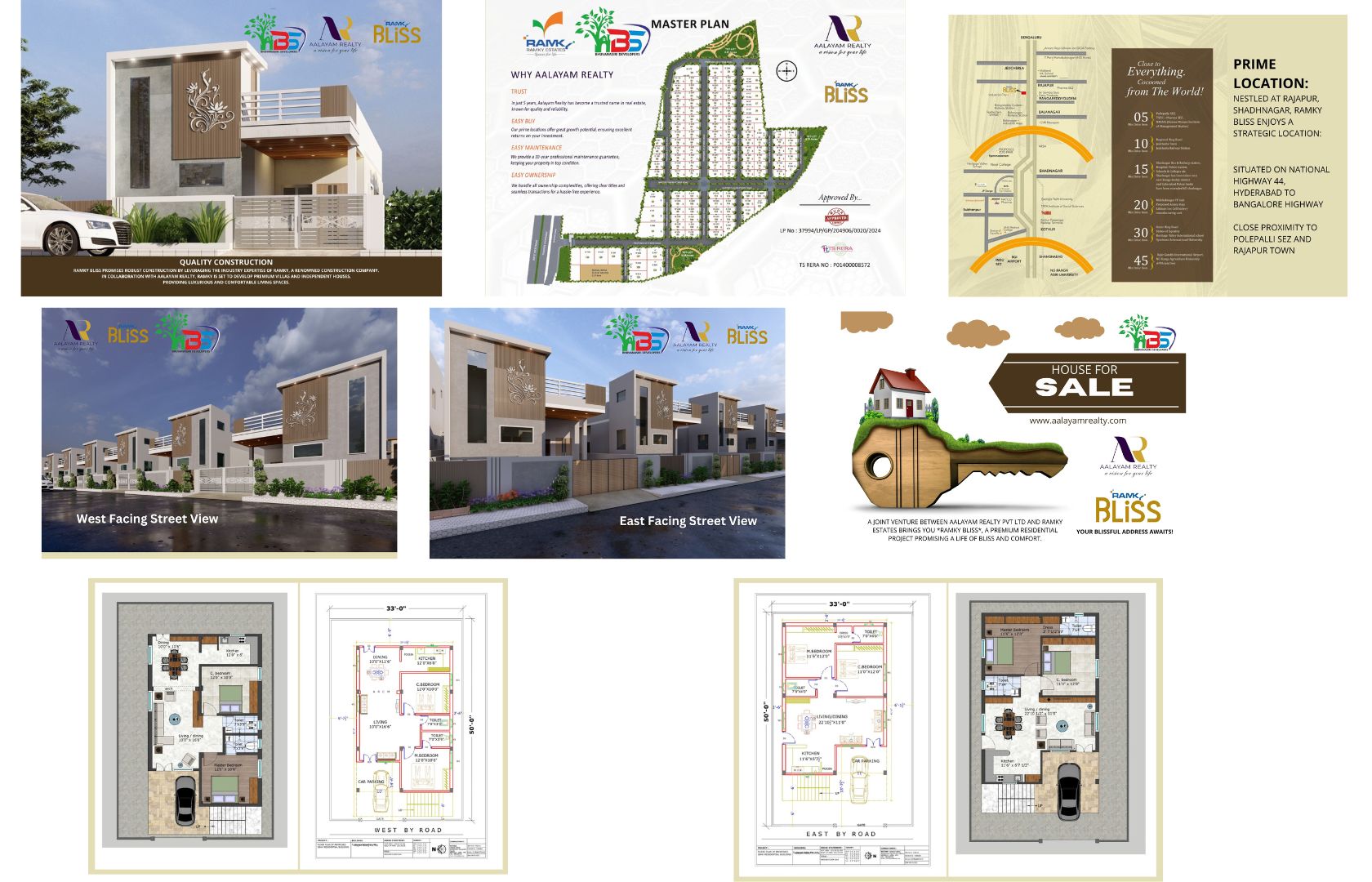 Aalayam Houses Ramky Bliss Project 